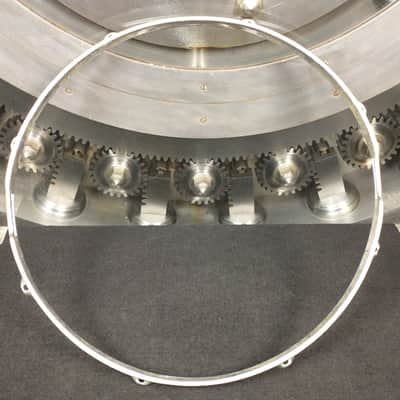 16" Nickel Plated Snare Drum Rim/Hoop image 1