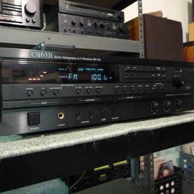 Carver HR-742 Stereo Receiver - 80 x 2 RMS Power Per Channel - Serviced & Reconditioned - W/Remote image 13