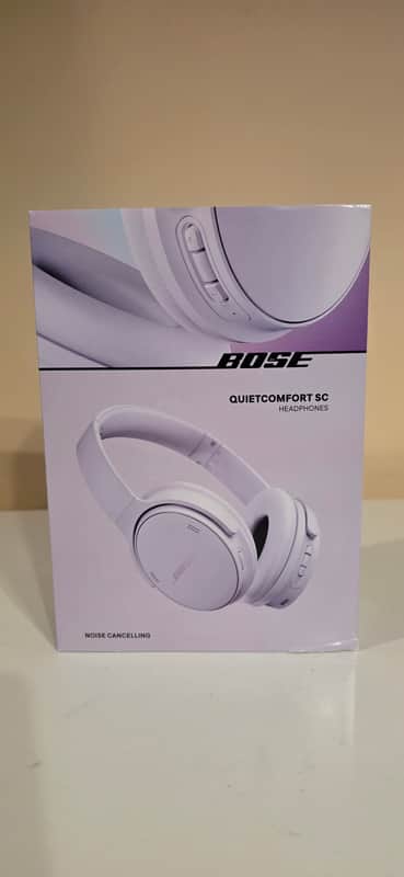 Brand New Bose QuietComfort SC Noise Canceling Headphones 🔥 RARE CHILLED LILAC COLOR 🔥NIB image 1