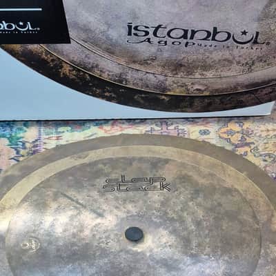 Istanbul Agop Clap Stack 11/13/15" Cymbal Trio 2020 - Traditional image 2