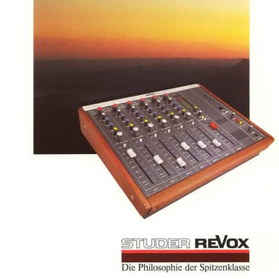 STUDER REVOX C279 Analogue Mixing Console w/original factory OHSC + 3 Manuals image 11