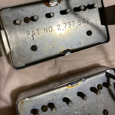 Gibson Stamped Patent 1970’s Humbucker set 1970’s - Chrome image 2