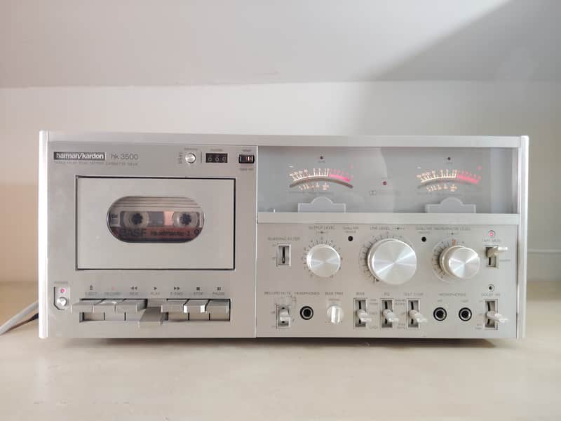 Harman Kardon hk3500 Cassette Tape Deck Japan Vintage 80s 1978 image 1
