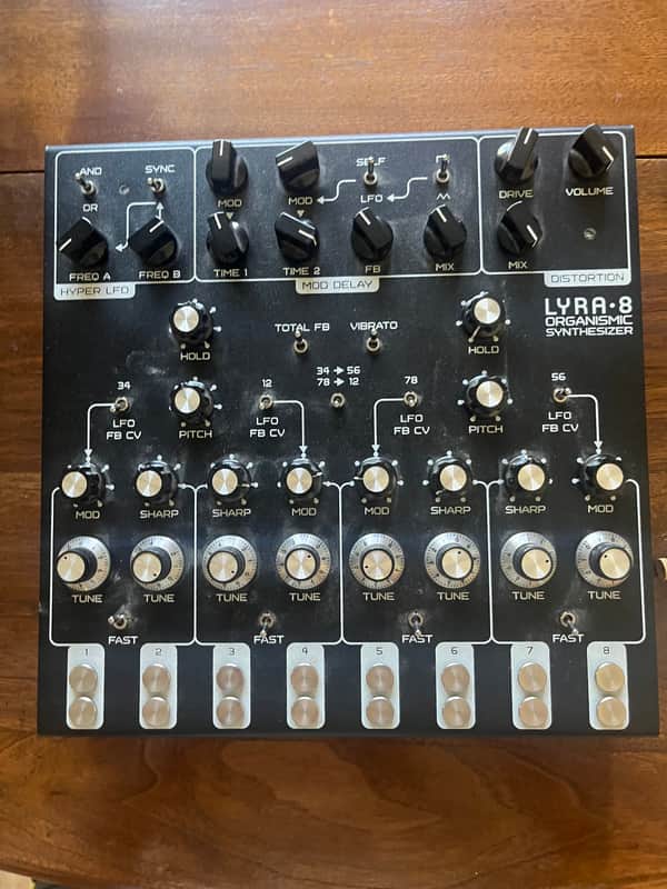 Soma Laboratory Lyra-8 Organismic Synthesizer 2017 - 2020 - Black image 1