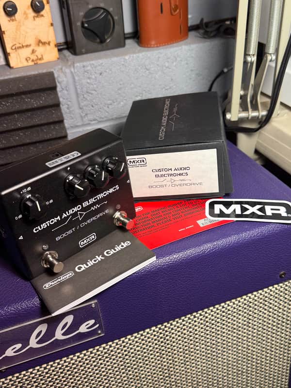 MXR MC402 CAE Boost / Overdrive 2006 - Present - Black image 1