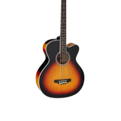 Takamine GB72CE-BSB Acoustic-Electric Bass Sunburst image 1