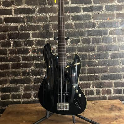 2004 Fender AJB Aerodyne Jazz Bass - Black (USED) image 2