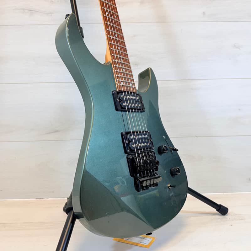 Yamaha RGX420S-D6 Drop 6 Baritone Electric Guitar Metallic Green Made in Taiwan 2003 image 1