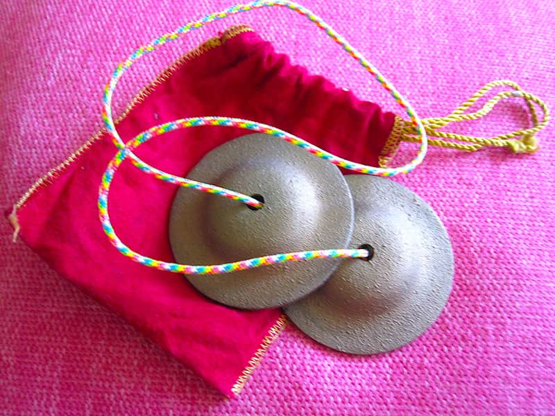 Zildjian Finger Cymbals Pair with Pouch image 1