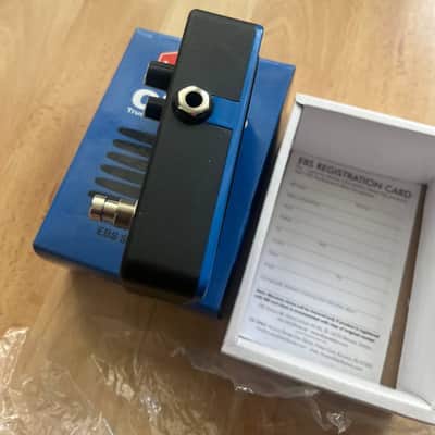EBS MultiComp Studio Edition True Dual Band Compressor Pedal 2010s - Black/Blue image 2