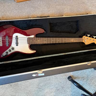 Fender Standard Jazz Bass V 1998 - Midnight Wine image 11