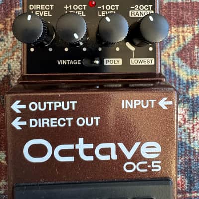 Boss OC-5 Octave 2020 - Present - Brown image 2