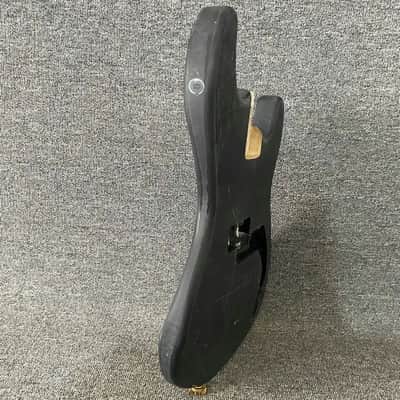Black 4 String Precision P Bass Style Basswood Body image 7