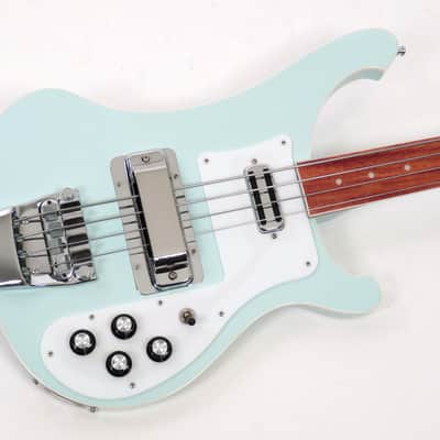 2006 Rickenbacker 4003 FL - Super Rare BLUE BOY Finish Fretless Bass! - VP Vintage Pickup - "Color of the Year" image 3