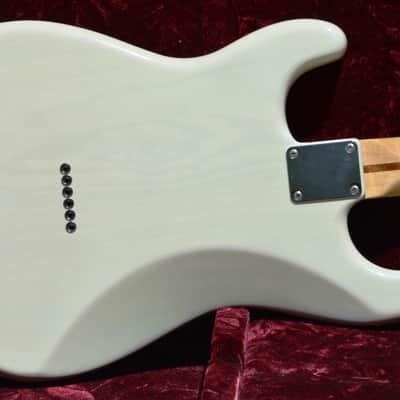 Fender Hardtail Hard Tail Stratocaster Strat White USA American image 5