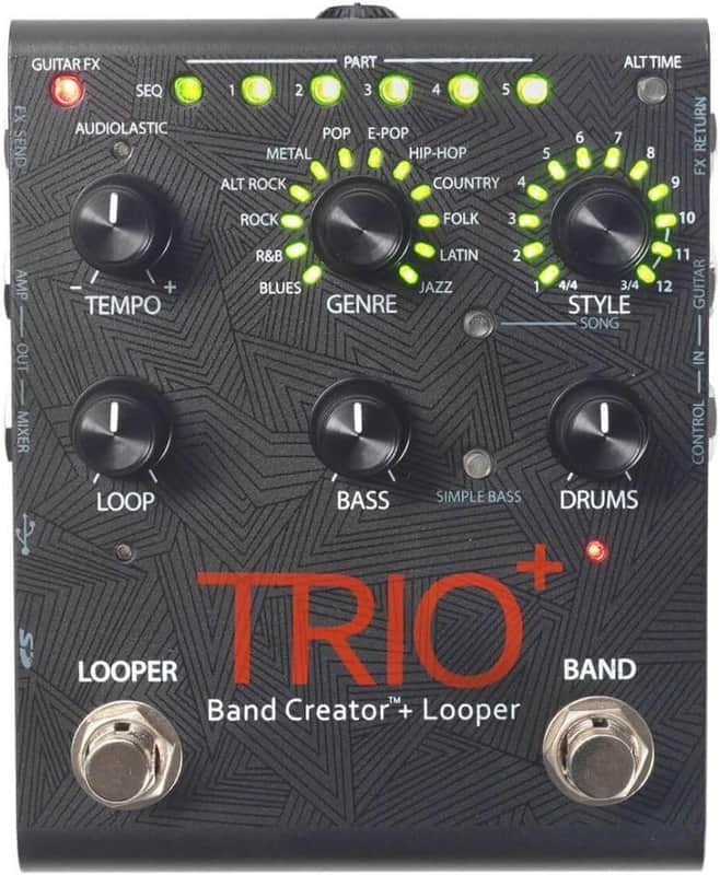 【未使用・美品】DIGITECH TRIO+ トリオプラス DigiTech TRIO Plus Band Creator + Looper | Reverb