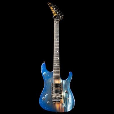 Kramer 1988 Nightswan *Ultra Rare* Ed Roman Custom Painted Electric Guitar, Pre-Owned image 2