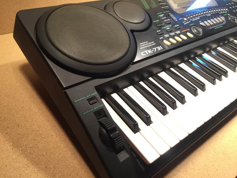 CASIO CTK-731 キーボード CASIO CTK-731 (sound and styles demonstration) HiQ sound - YouTube