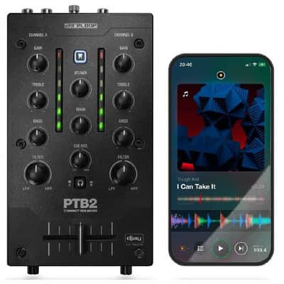 Reloop PTB-2 Portable 2+1-Channel DJ Mixer image 6