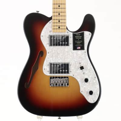FENDER USA American Vintage II 1972 Telecaster Thinline MF 3-Tone Sunburst [V13079] (07/06) image 1