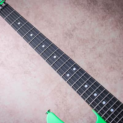 JACKSON USA Custom Shop Dinky HSH Floyd "Neon Green + Ebony" (2026) image 11