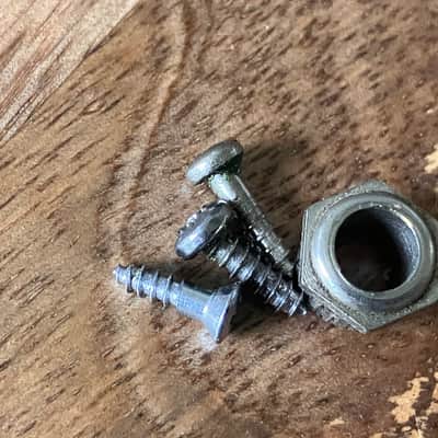 Single 1960s Burns Van Ghent Guitar Machine Head Tuner Bass side Eko Vox Gretsch image 10