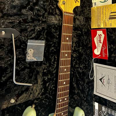 Fender Custom Shop Stratocaster Pro Closet Classic 2006 – Sonic Blue – Fat '50s Pickups – Model 1106 image 14