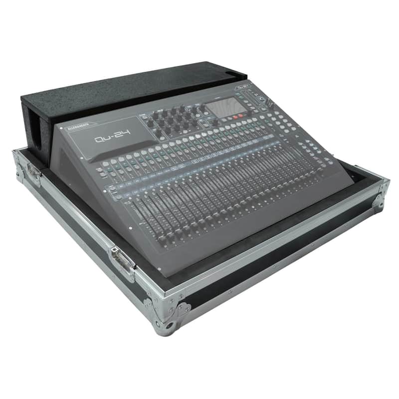 Gator G-TOURQU24 G-Tour Series Doghouse Style Mixer Case for A&H QU24 Mixer