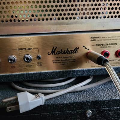 Marshall JCM 2000 DSL 100 Dual Super Lead 2-Channel 100-Watt 4x12" Guitar Amp Half Stack 2000s - Black image 7