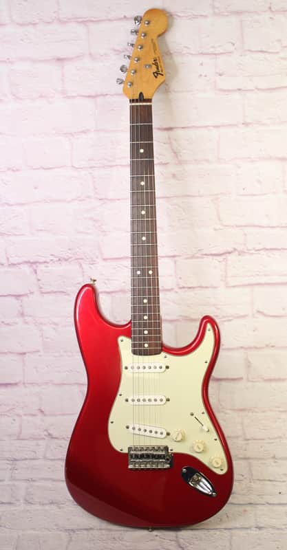1997 Fender Stratocaster - Traditional - Candy Apple Red - MIM image 1