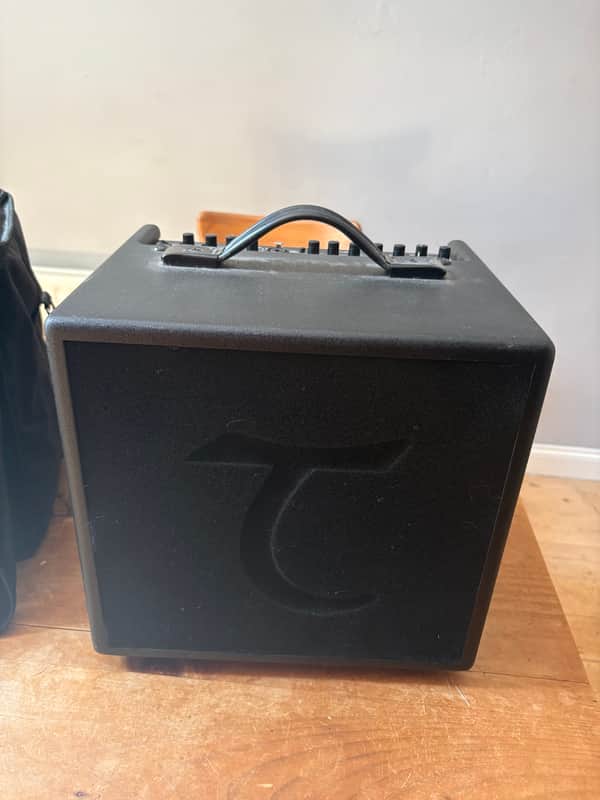 Tanglewood T6 Twin Channel 60w 1x10" Acoustic Combo 2010s - Black image 1