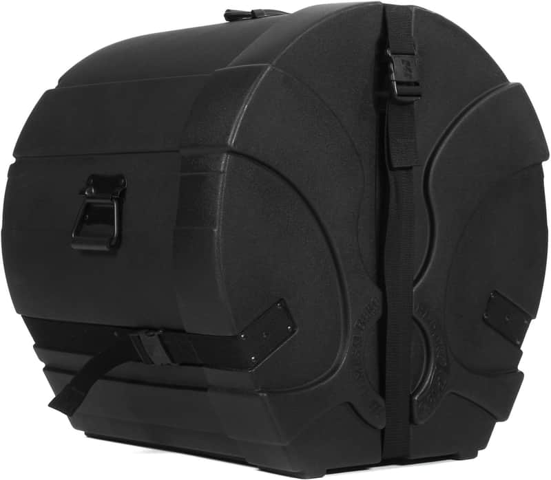 Humes & Berg Enduro Pro Foam-lined Bass Drum Case - 16 inches x 22 inches Black image 1