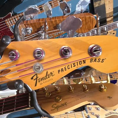 1978 Fender P Neck with 2019 American Standard body- Sunburst image 3
