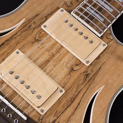 Michael Kelly MKHSSSPPYZ Hybrid Special Chambered Mahogany Body & Neck 6-String Electric Guitar image 7