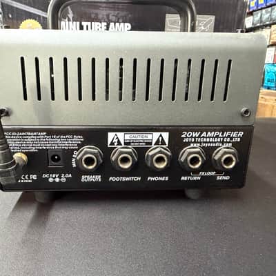 Joyo banTamP xL Zombie II 2-Channel 20-Watt Bluetooth Guitar Amp Head 2020 - Present - Black image 8