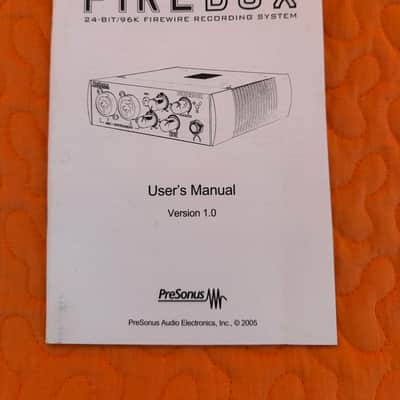 Focusrite Liquid Mix 32 & Presonus Firebox, plus CDs, DVD and manual image 18