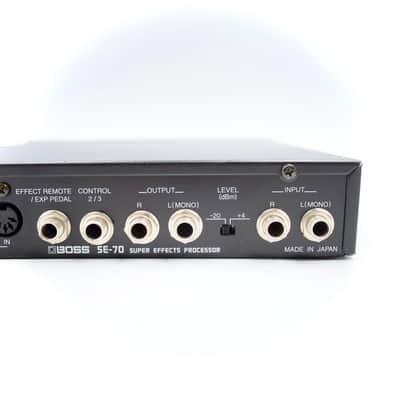 Boss SE-70 Super Effects Processor 1994 Made in Japan Guitar Effect Processor AF86826 image 7
