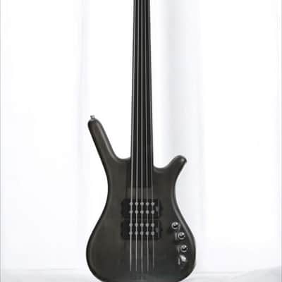 Warwick RockBass Corvette $$ | 5-String | Nirvana Black Transparent Satin | Fretless image 12