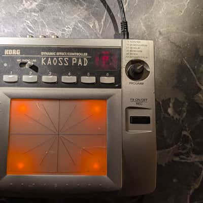 Korg KP-1 Kaoss Pad 1 2000s - Silver image 1