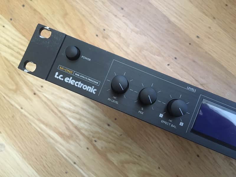 TC Electronic M-One Dual Effects Processor | Reverb Canada TC Electronic M-One Dual Effects Processor | Reverb Canada