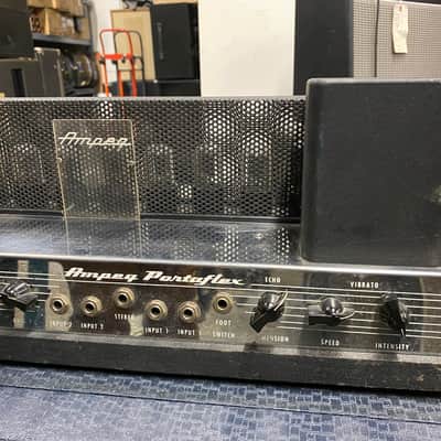 1961-62Ampeg B-12X Portaflex Tube Amp with separate Reverb Speaker image 3