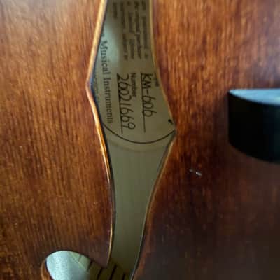 Kentucky KM-606 Standard F-Style Mandolin Walnut Stain w/ Soft Case (669) image 13