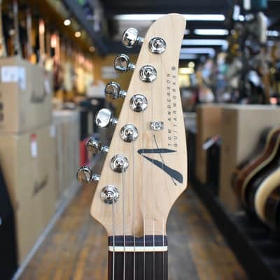 Tom Anderson Guitarworks Custom Icon Classic Taos Turquoise w/Padded Gig Bag image 7