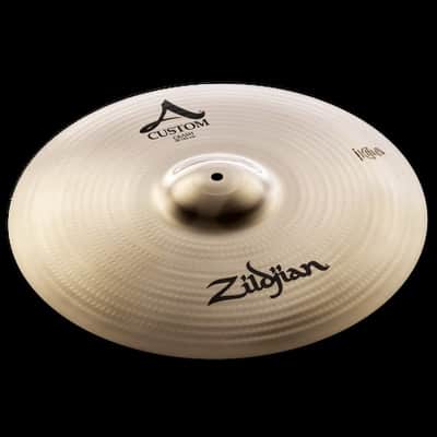 Zildjian 18" A Custom Crash Cymbal - MINT ! image 1