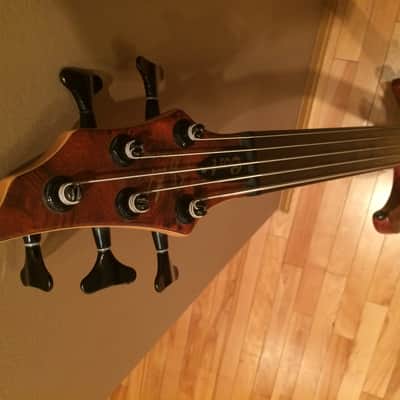 Cort Curbow 5 String Fretless Bass Guitar image 5