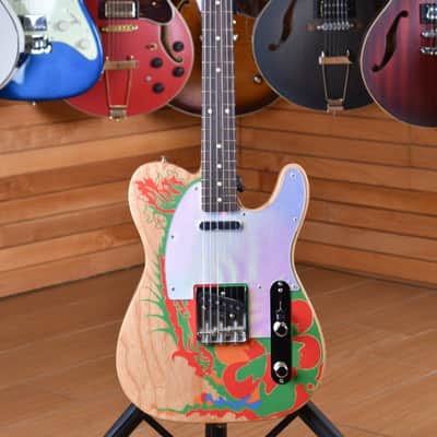 Fender Jimmy Page Telecaster Artist Series Dragon Natural image 1