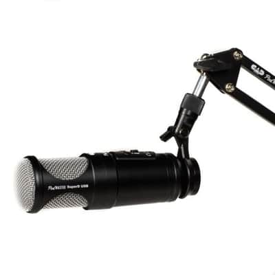 CAD Audio SUPERD-USB PodMaster SuperD USB Dynamic Mic w/Desktop Boom Stand image 2