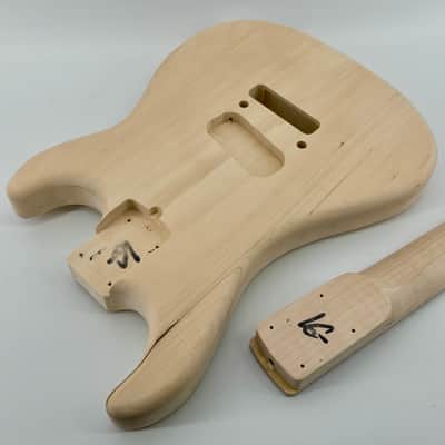LOCKE Custom “HFT” Hot For Teacher EVH Little Guitars Short Scale Body & 5150 Banana Neck =\//-/= image 10