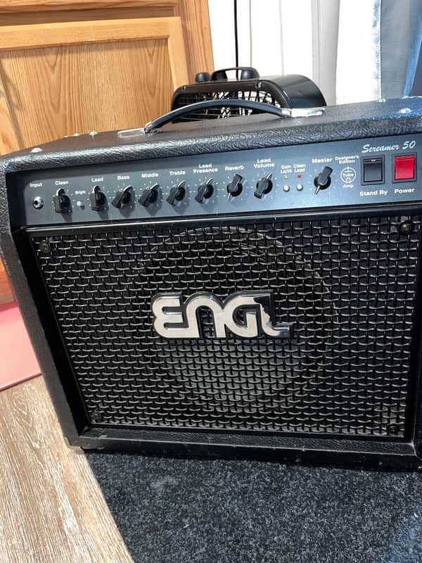 Engl Screamer 50 Type E330 4-Channel 50-Watt 1x12" Guitar Combo 2010s - Black image 1