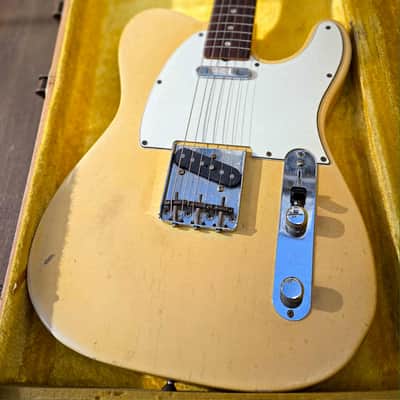 1968 Fender Telecaster - Blonde - All Original - Rosewood Fretbaord - w/OHSC image 4